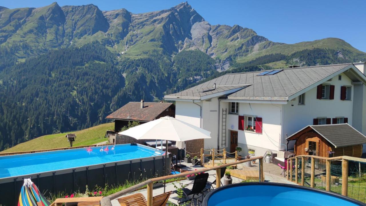 Gasthaus Alpina Tschappina Esterno foto