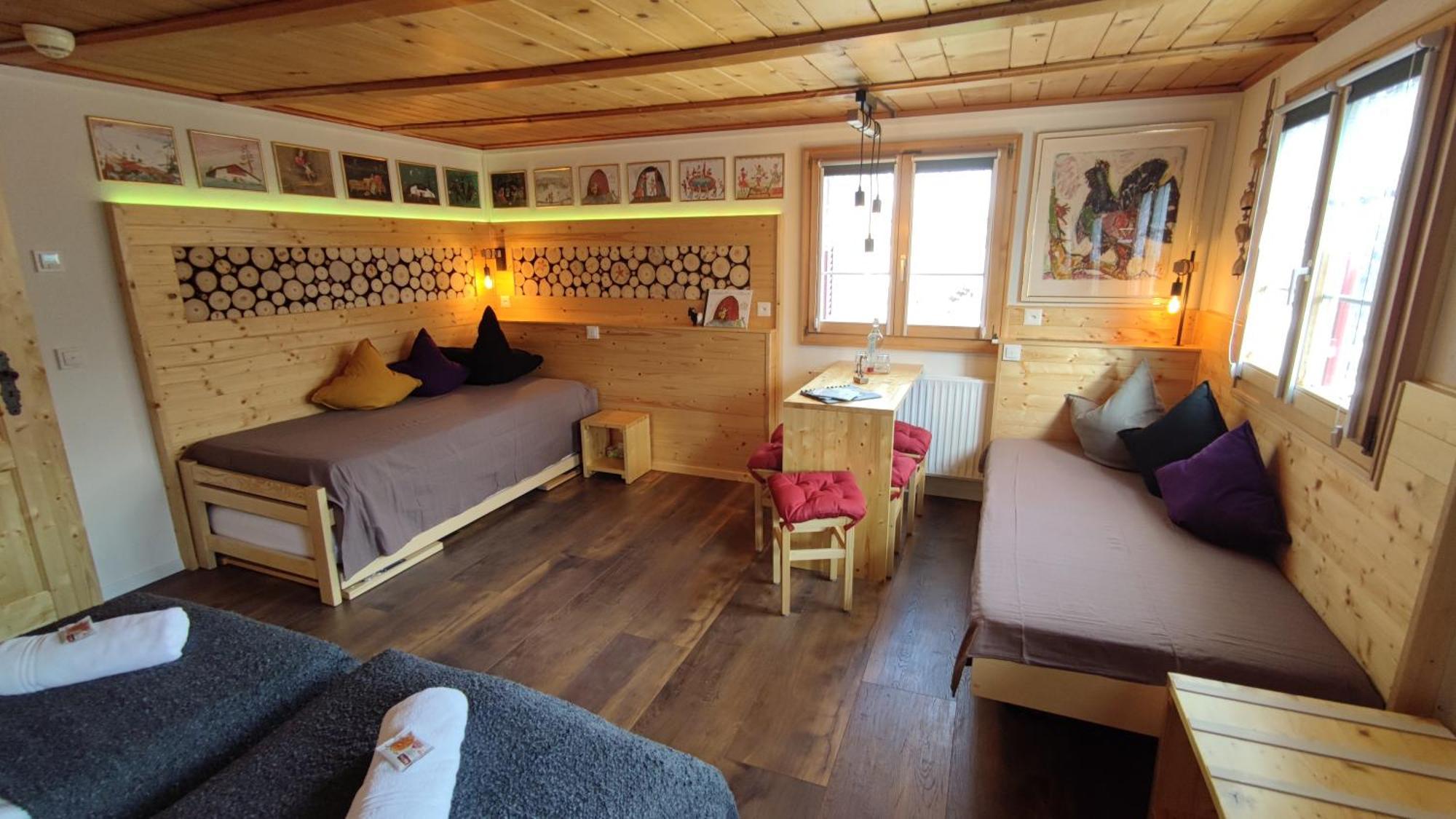 Gasthaus Alpina Tschappina Esterno foto