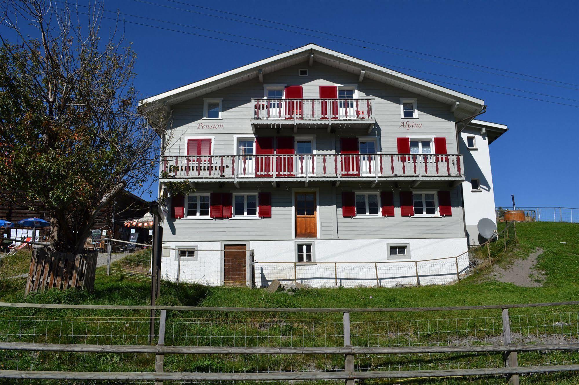 Gasthaus Alpina Tschappina Esterno foto