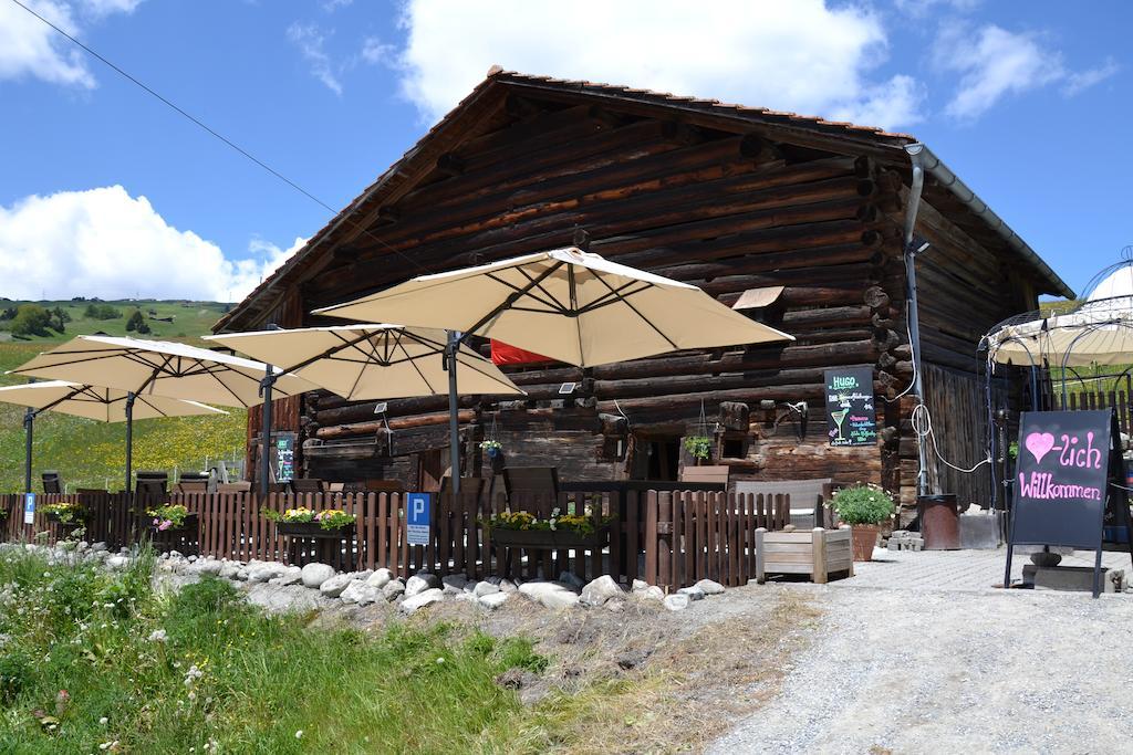 Gasthaus Alpina Tschappina Esterno foto